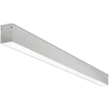 NASLI Stropní přisazené svítidlo STELLA LED 115 cm 61 W stříbrná