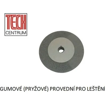 Brusný kotouč TECHCENTRUM Kotouč gumový leštící T1 150x20x20 C46W-E15 (73 ShA) POL1537