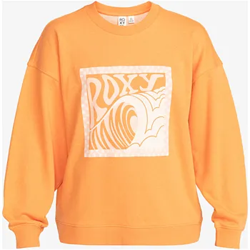 Dámské oblečení mikina ROXY Take Your Place TANGERINE velikost oblečení M