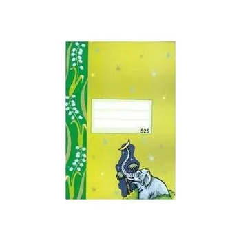 Sešit Školní sešit 525, A5, čtvrerečkovaný, 20 listů