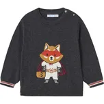 MAYORAL chlapecký svetr superhrdina šedá vel. 92 cm