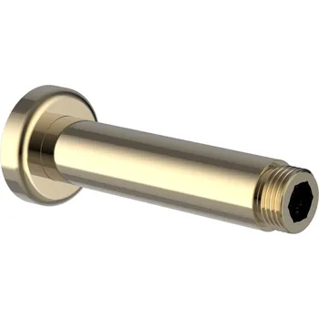 Laufen sprchové rameno stropní 100 mm, s kruhovou rozetou, PVD zlatá lesklá HF960098463001