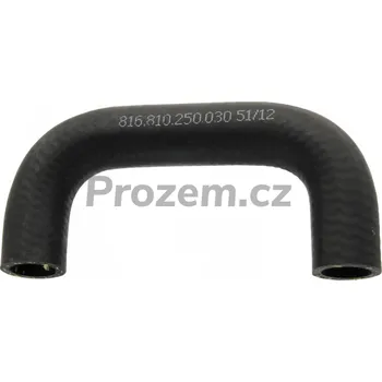 Gumové koleno, vyhřívání / kabina pro Fendt, Ø 17 mm, 816810250030