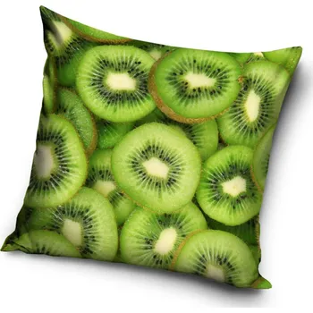 Dekorační polštářek Zelené Kiwi