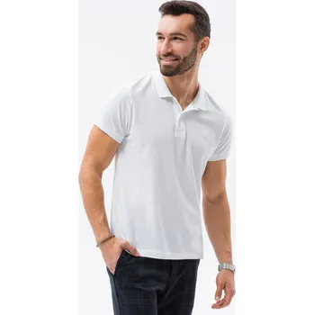 Ombre Clothing Pánské polo tričko balení tří kusů Aller bílá M Z28 V9
