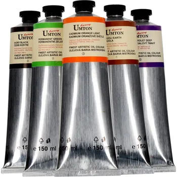 Výtvarná barva Umton - olejová barva 150 ml, Siena pálená