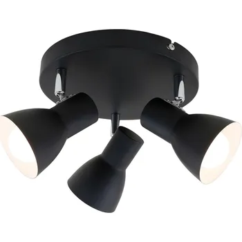 Bodové svítidlo BRILONER Bodové svítidlo pr. 21 cm 3x E14 25W černá BRI 2860-035