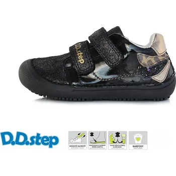 Dětská treková obuv D.D.Step D.D. step dívčí obuv S063-350AM Barva: černá, Velikost: 33