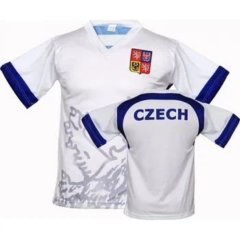 fotbalový dres ČR / LEV - BÍLÝ velikosti: 128 cm (4-6 let)