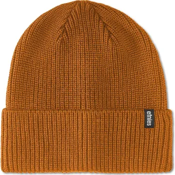 Módní doplněk etnies Kulich stencil clamp beanie burnt orange