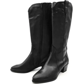 Dámské kozačky Dámské kozačky 1/1-25577/33 Tamaris černé Barva: black, Velikost: 37