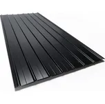 BRAVO Trapézový plech H12 Plus - RAL 9005 - černá 0,5x1142x2000 mm