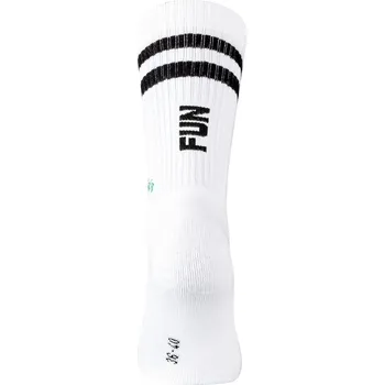 SINGLE vtipné ponožky John Kiss - FUN 36-40 bílá