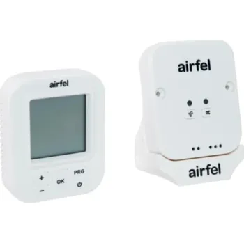Termostat Prostorový termostat AIRFEL RF (ON/OFF) s týdenní programováním provozu. Bezdrátové připojení. AIRFEL ON/OFF - RF