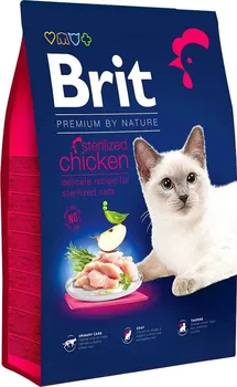 Krmivo pro kočku Brit Premium Cat By Nature Adult Sterilized Chicken