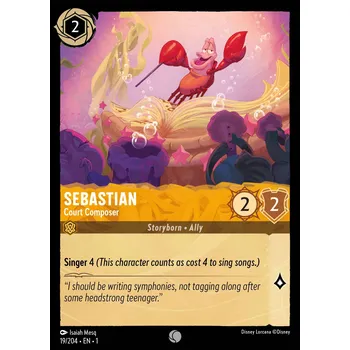 Sběratelská karetní hra Sebastian 019/204 - The First Chapter Typ karty: Standard