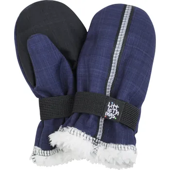 Rukavice tmavě modrá softshellové rukavice s hebkým chloupkem