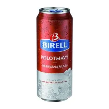 Pivo Birell Polotmavé 24x 0,5 l plech