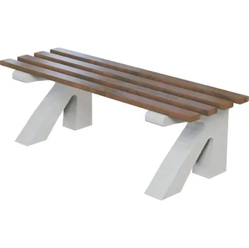 Zahradní lavice Městský mobiliář: Betonová lavička C LAV C - 150/54/45