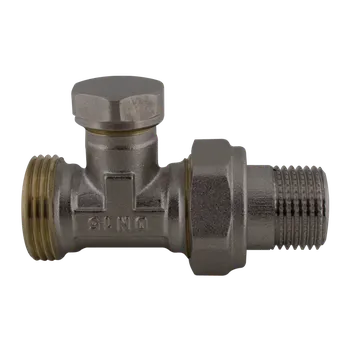 Hlavice pro radiátor Regulační ventil přímý s eurokonusem 1" X 1/2" E (Steno 66410112)