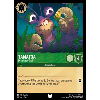 Karetní hra Tamatoa 092/204 - The First Chapter Typ karty: Standard