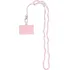 Crystal Diamond šňůrka pro zavěšení telefonu na krk růžová 74 cm 