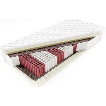 Matrace KAC Vícekapsová taštičková matrace s paměťovou pěnou VISCO a latexem GRAND 160x200 cm 20 cm