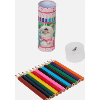 Pastelka Mini pastelky s ořezávátkem 12 ks