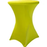 TENTino Elastický ubrus STANDARD na koktejlový bistro stůl 80 cm VÍCE BAREV Barva ubrusu: SVĚTLE ZELENÁ / APPLE GREEN