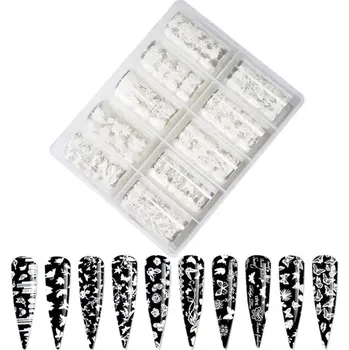 Fólie - Motýlci bílý box