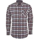 Blaser košile pánská tvilová MODERN antracit-hnědá-béžová - Velikost 2XL