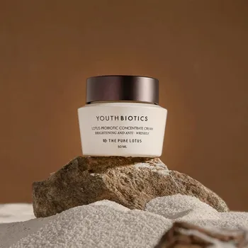 Pleťový krém THE PURE LOTUS - YOUTHBIOTICS Lotus Probiotic Concentrate Cream - Krém s probiotiky a lotusovou vodou - 50 ml