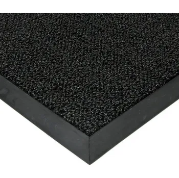 Rohožka Černá plastová zátěžová vstupní čistící rohož Rita - 60 x 90 x 1 cm