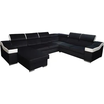 Sedací souprava Eoshop Rohová sedací souprava Taden OT2FR2B do U - lux 23 / soft 31 (barva potahu) - pravá