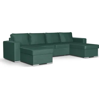 Obývací pokoj ImportWorld Rozkládací rohová sedací souprava Obelix U, monolith 37 (barva potahu)