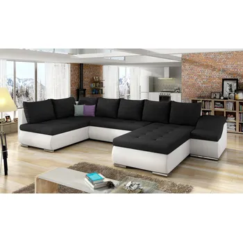 Sedací souprava ImportWorld Rohová rozkládací sedací souprava Vanogio - Sawana 14/ Soft 17 (barva potahu) - pravá