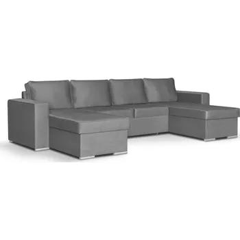 Obývací pokoj ImportWorld Rozkládací rohová sedací souprava Obelix U, monolith 85 (barva potahu)