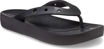 Dámské žabky Crocs Classic Platform Flip W černé