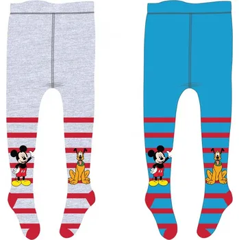 Mickey Mouse - licence Chlapecké punčocháče - Mickey Mouse 52368264 , světle šedá Barva: Světlá šedá, Velikost: 98-104