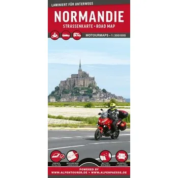 MoTourMaps Normandie 1:300.000 - MoTourMedia
