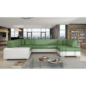 Sedací souprava ImportWorld Rohová rozkládací sedací souprava Axelle - Soro 34 / Soft 17 (barva potahu) - pravá