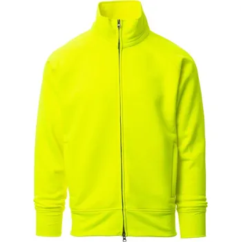 Pánská mikina PAYPER Pánská mikina na zip fluo Panama+ Barva: Žlutá fluorescentní, Velikost: XS