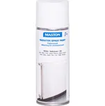 Barva na radiátory ve spreji , bílá lesklá, MASTON RADIATOR WHITE GLOSS, 400ml