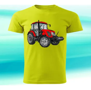 Chlapecké tričko tričko s traktorem Zetor Proxima 110 122 (traktorové tričko)