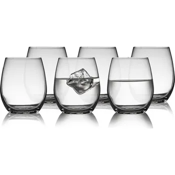 Sklenice Sklenice Tumbler Juvel 39cl, sada 6 ks - LYNGBY GLAS (Sklenice na rum Tumbler Juvel, 6 ks, 390 ml - LYNGBY GLAS)