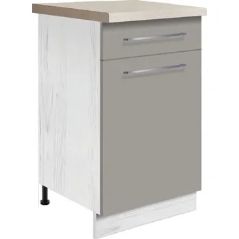 Kuchyňská skříňka ANNA spodní skříňka 3D "45" šedá