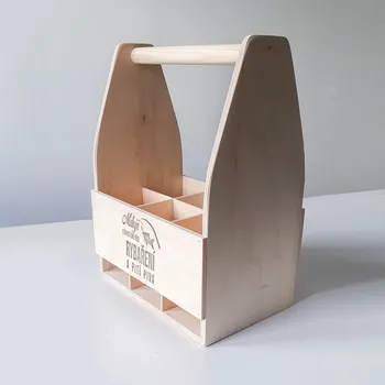 Žertovný předmět Miluji v životě dvě věci: rybaření a pití piva - přepravka s gravírováním