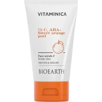 Pleťový peeling BIOEARTH Peeling s Vitamínem C + AHA 150ml