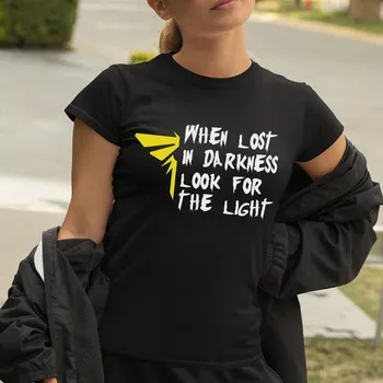 Žertovný předmět Fireflies - dámské tričko s motivem seriálu The Last of Us