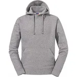 Pánská klokanka Russell Authentic se vstupem pro sluchátka Barva: šedá melír, Velikost: L Z265